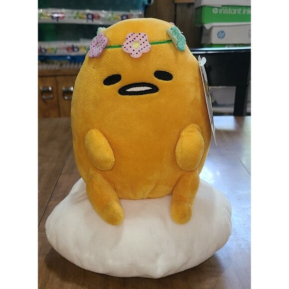 Sanrio Toys Gudetama The Lazy Egg Plush Large Plush Gund 2018 sanrio-toys-gudetama-the-lazy-egg-plush-large-plush-gund-2018